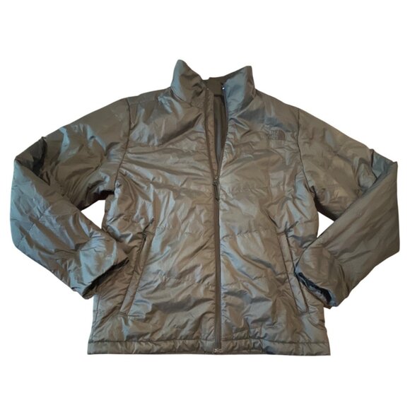 The North Face Men's Charcoal Performance Jacket Puffer size M * READ * - Picture 1 of 9